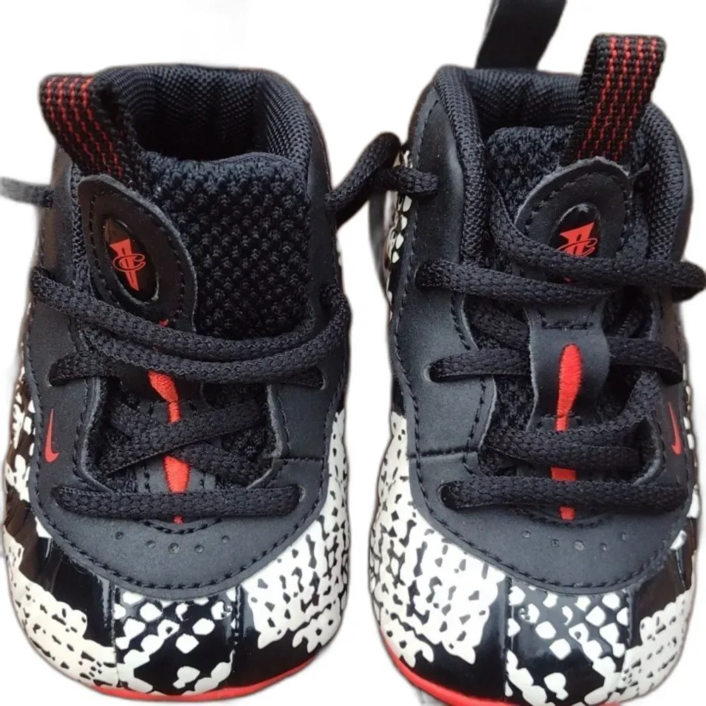 Nike Air Foamposite One 'Albino Snakeskin' Hi-Top Sneakers Size 2C